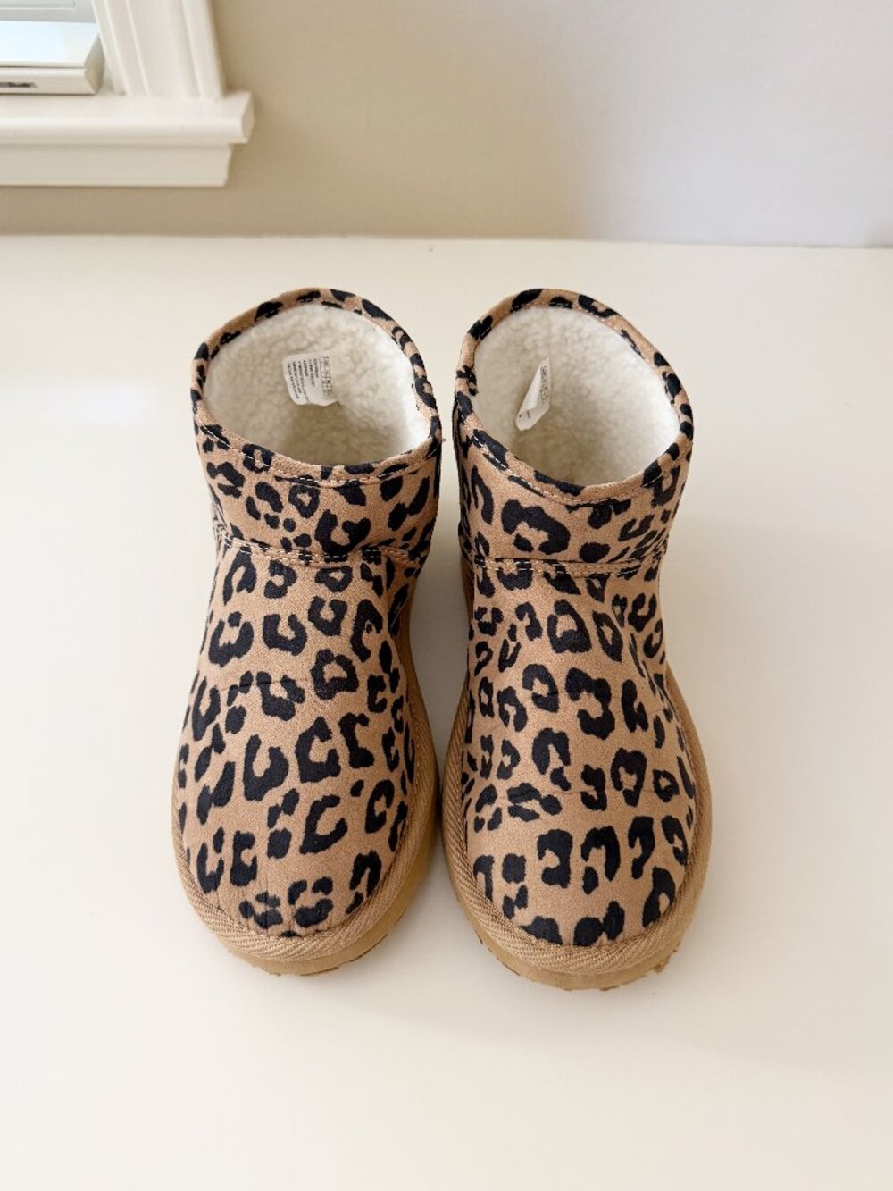 Gap Kids Leopard Print Boots • Girls 3